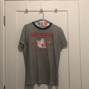 True Religion Striped Budda T *never worn*